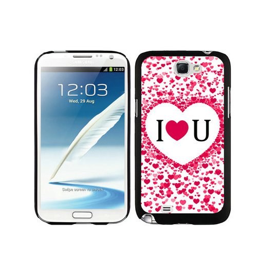 Valentine I Love You Samsung Galaxy Note 2 Cases DPC - Click Image to Close